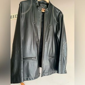 MICHAEL by Michael Kors Mens XL leather jacket